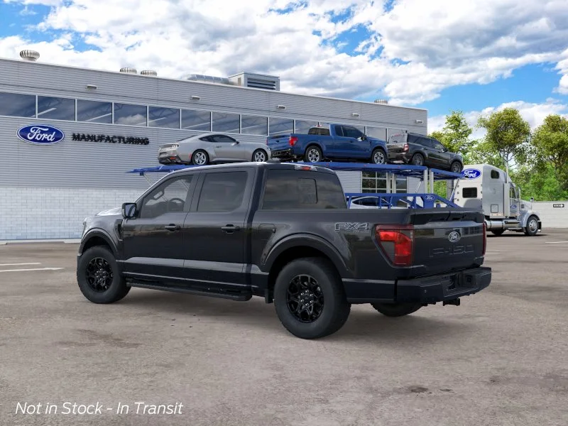 New 2026 Agate Black Metallic Ford XLT image 4