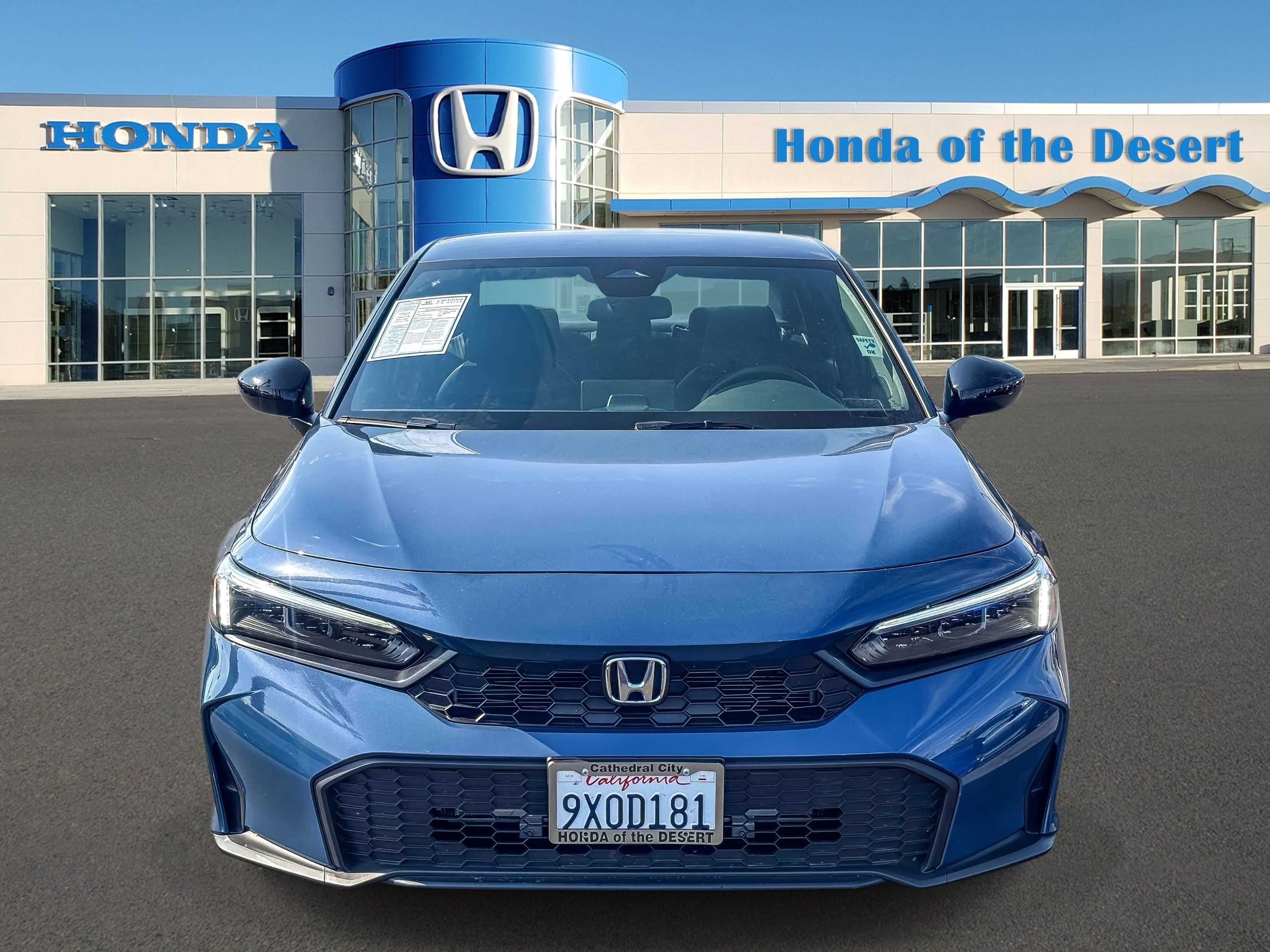 Certified Used 2026 Blue Lagoon Pearl Honda 2WD SPORT image 2