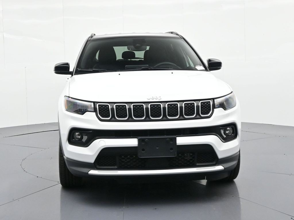 Used 2023 Bright White Clearcoat Jeep Limited image 3
