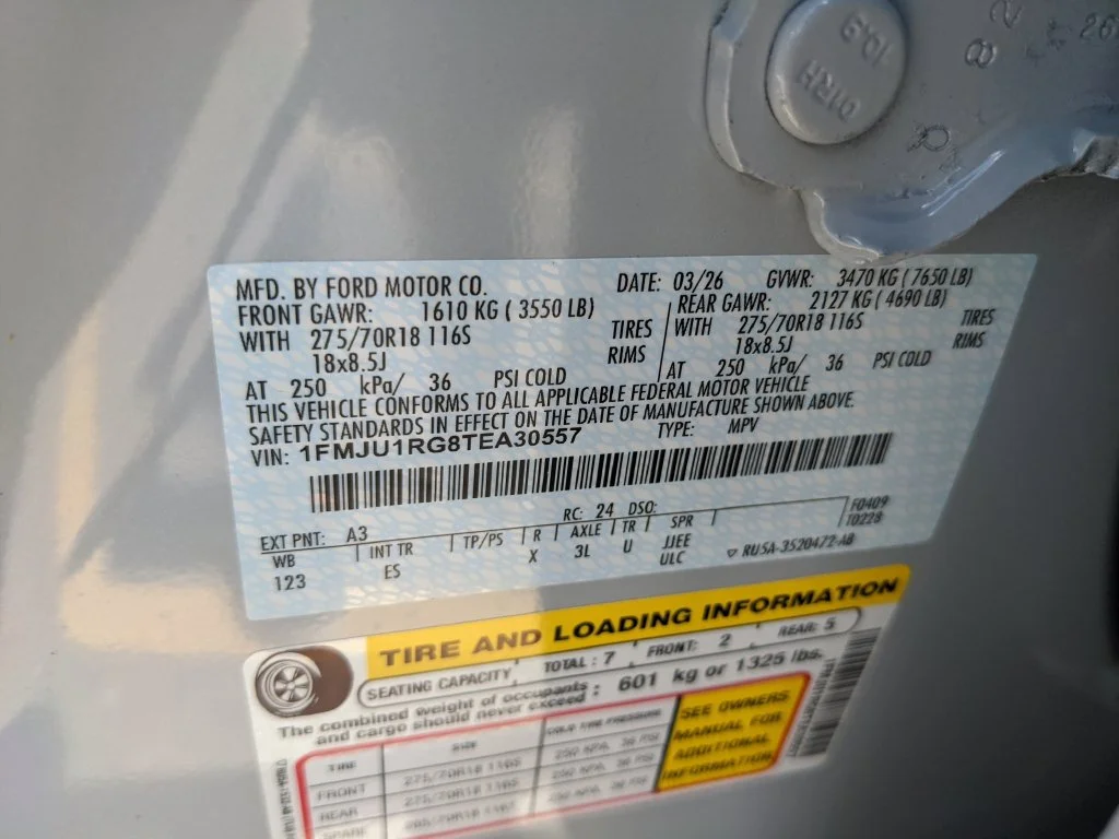 New 2026 Space Silver Metallic Ford Tremor® image 29