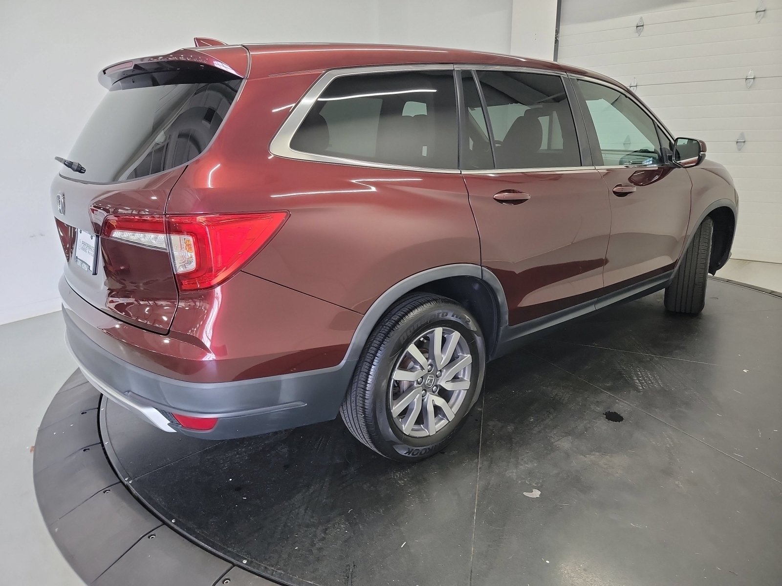 Used 2019 Deep Scarlet Pearl Honda EX image 8