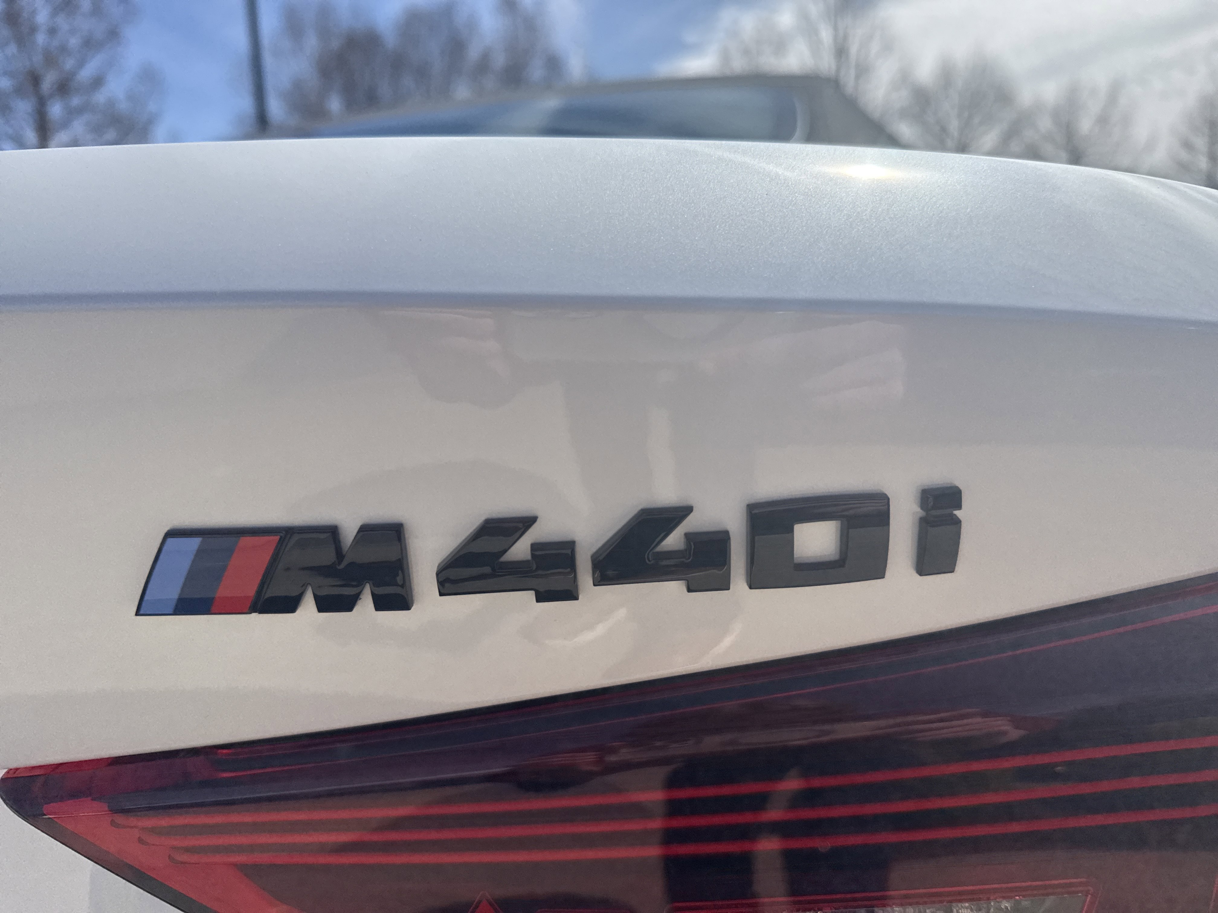 New 2026 MINERAL WHITE BMW M440i xDrive image 8