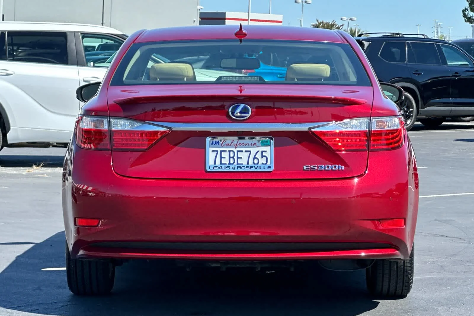 Used 2014 Matador Red Mica Lexus Hybrid image 8