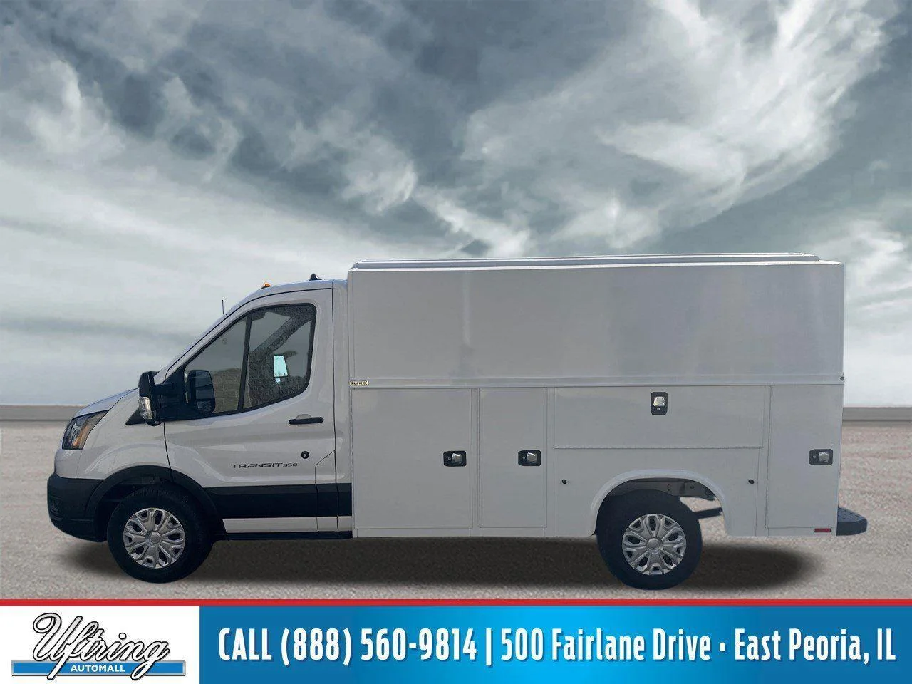 Used 2024 Oxford White Ford T350 RWD SRW image 1