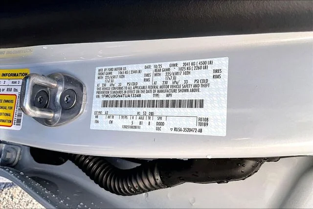 New 2026 Space Silver Metallic Ford Active® image 8