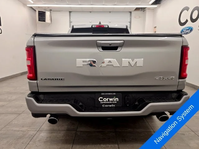 Used 2025 Billet Silver Metallic Clearcoat Ram Laramie image 4