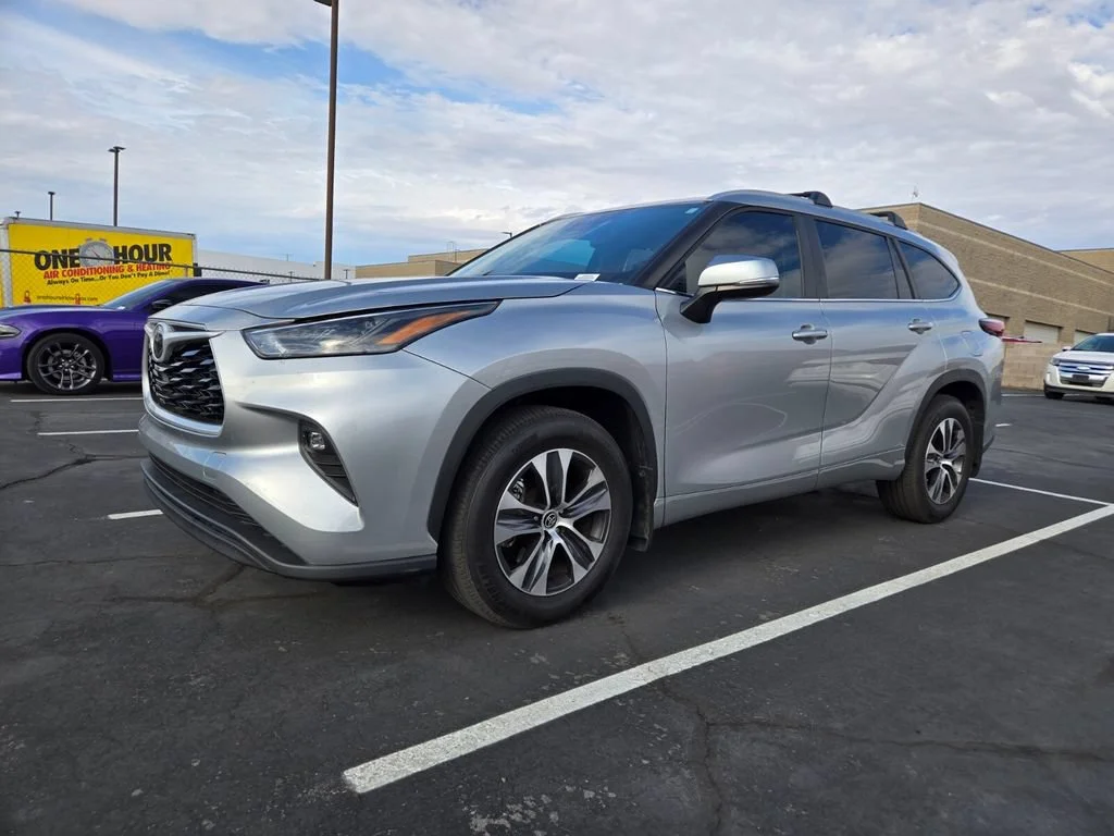 Used 2024 Celestial Silver Toyota LE image 2