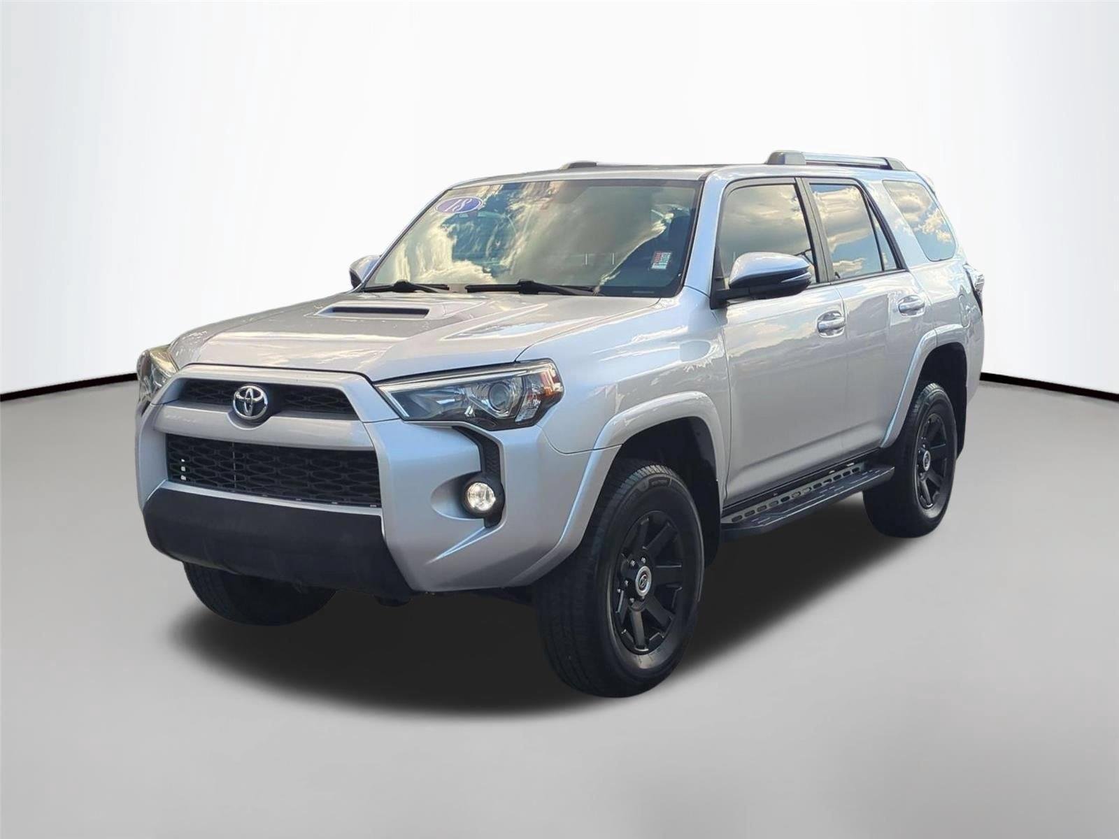 Used 2018 Classic Silver Metallic Toyota TRD Off-Road Premium image 1