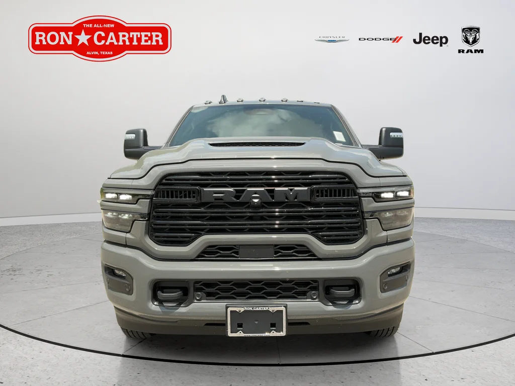 New 2026 Ceramic Gray Clear-Coat Exterior Paint RAM Laramie image 2