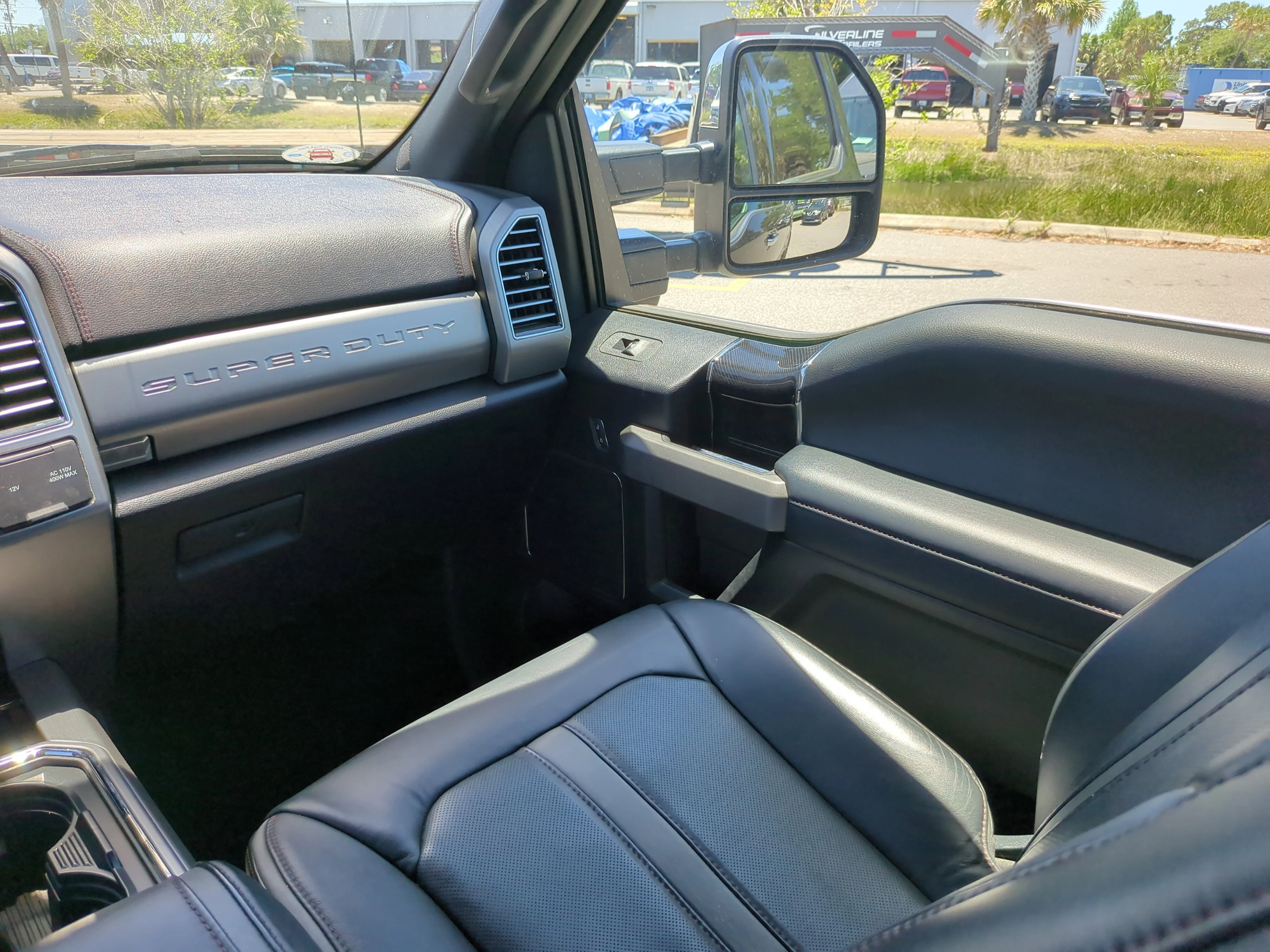 Used 2021 Agate Black Metallic Ford Platinum image 12