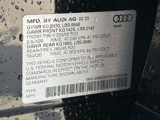 Used 2025 Black Audi Premium Plus quattro image 38