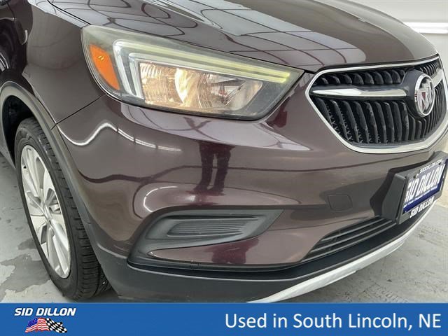 Used 2017 Black Cherry Metallic Buick Preferred image 26