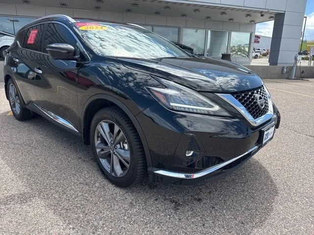 Used 2024 Super Black Nissan Platinum image 2