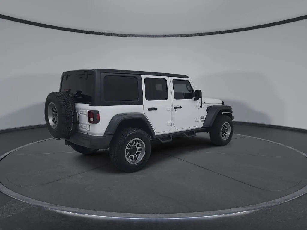 Certified Used 2018 White Jeep Unlimited Sport image 17