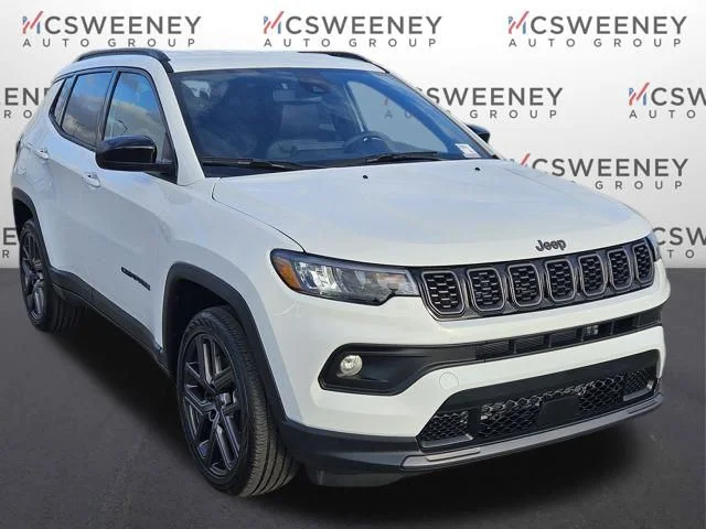 New 2026 Bright White Clear-Coat Exterior Paint Jeep Latitude image 7