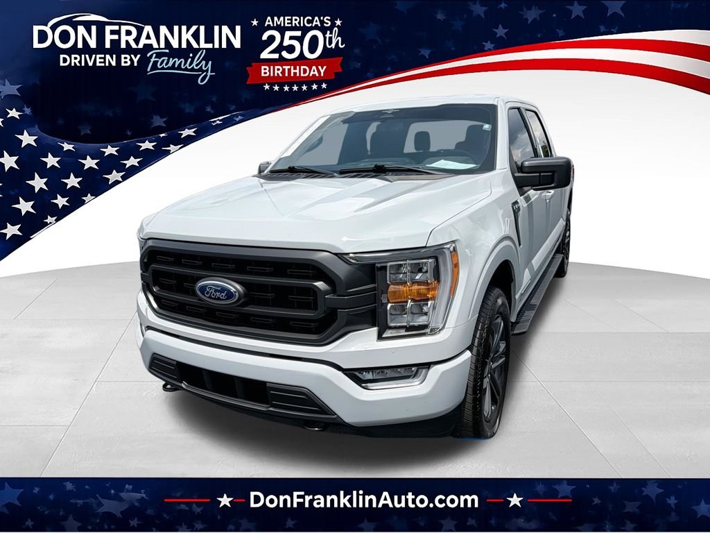 Used 2023 White Ford XLT image 1