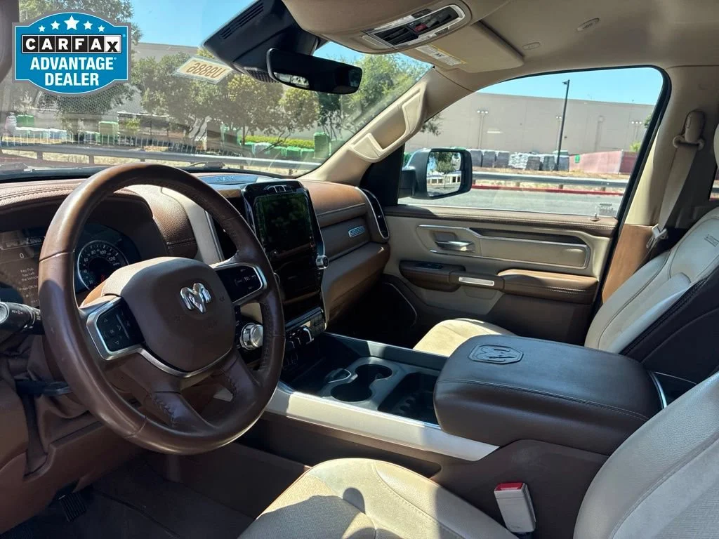 Used 2021 Ivory White Tri-c Ram Laramie image 13
