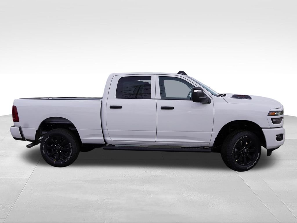 New 2026 Bright White Clear-Coat Exterior Paint RAM Black Express image 2