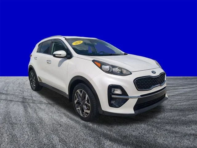 Certified Used 2020 Snow White Pearl Kia EX image 2
