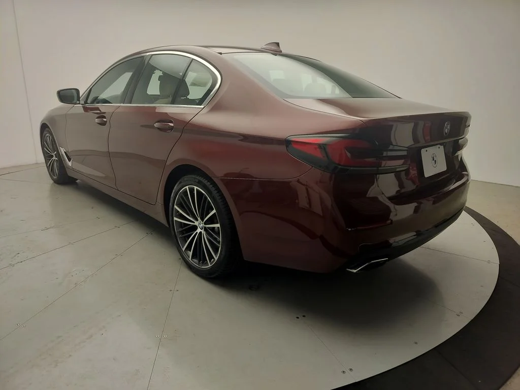 Certified Used 2023 Red BMW 530i image 4