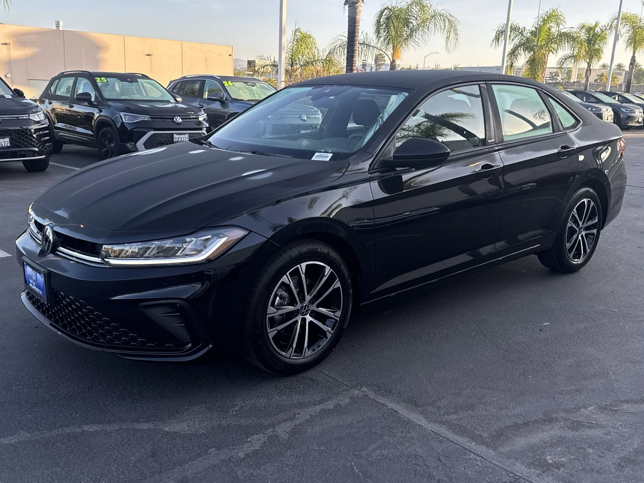 New 2026 Deep Black Pearl Volkswagen Sport image 3