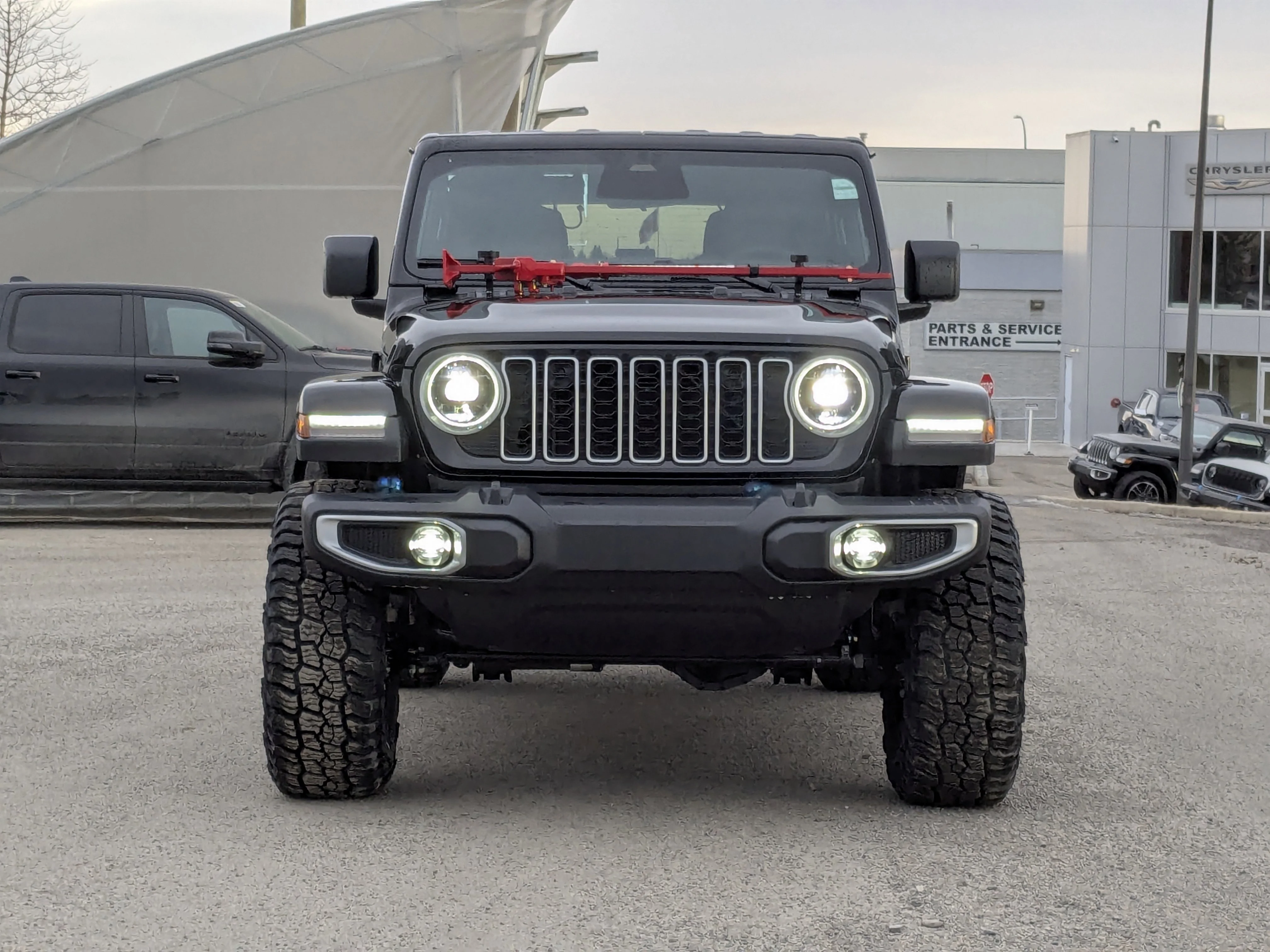 New 2026 Black Jeep Sahara - FUEL RIMS - AT TIRES - 3 LIFT & TONS MORE! image 3