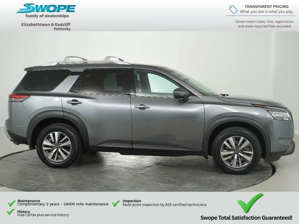 Used 2023 Gun Metallic Nissan SL image 2
