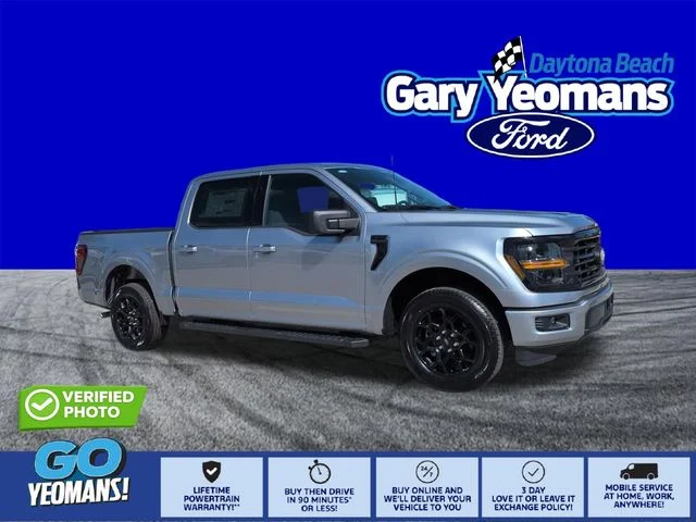 New 2026 Iconic Silver Metallic Ford XLT image 1