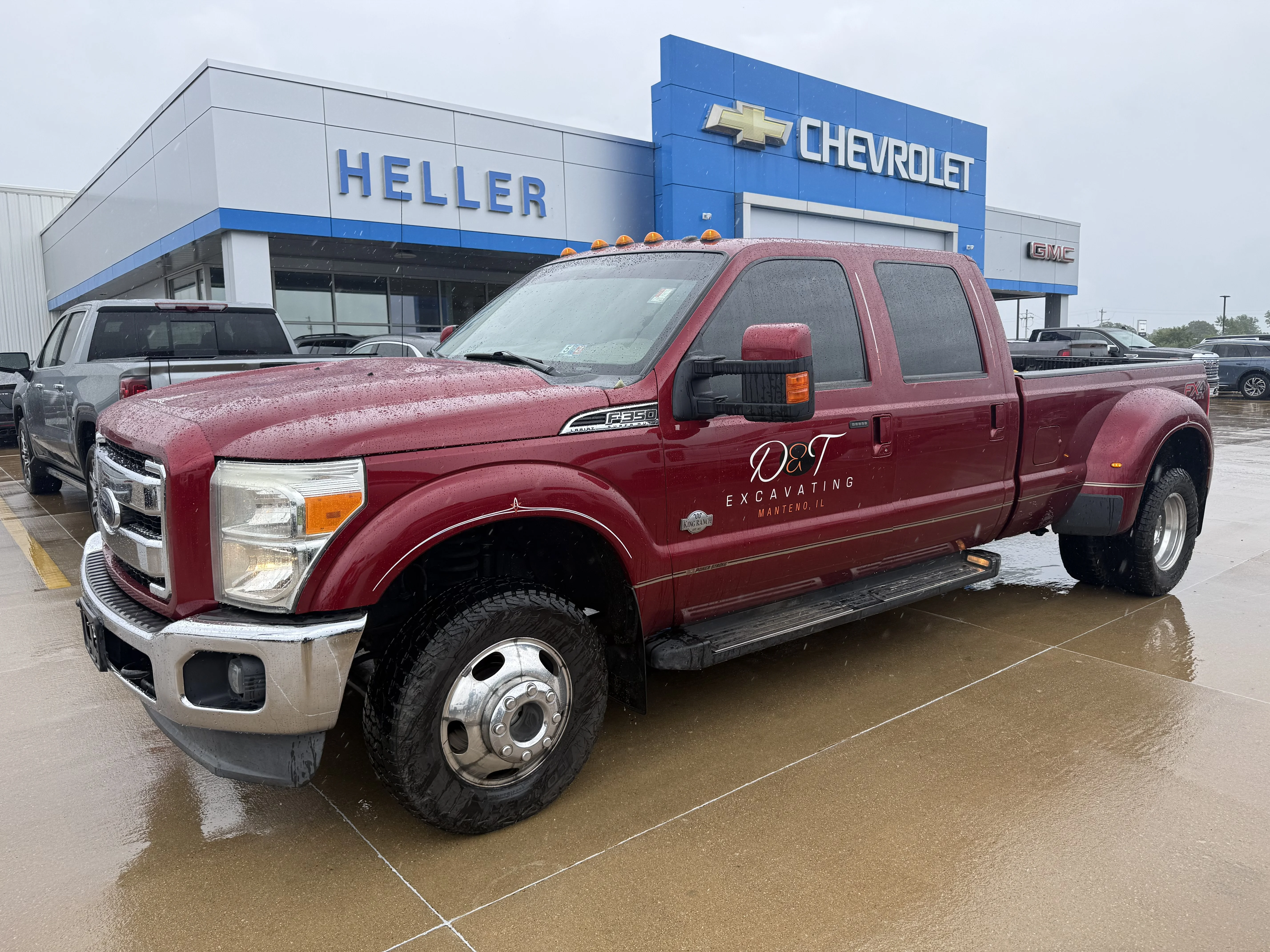 Used 2014 Ruby Red Metallic Ford King Ranch image 3