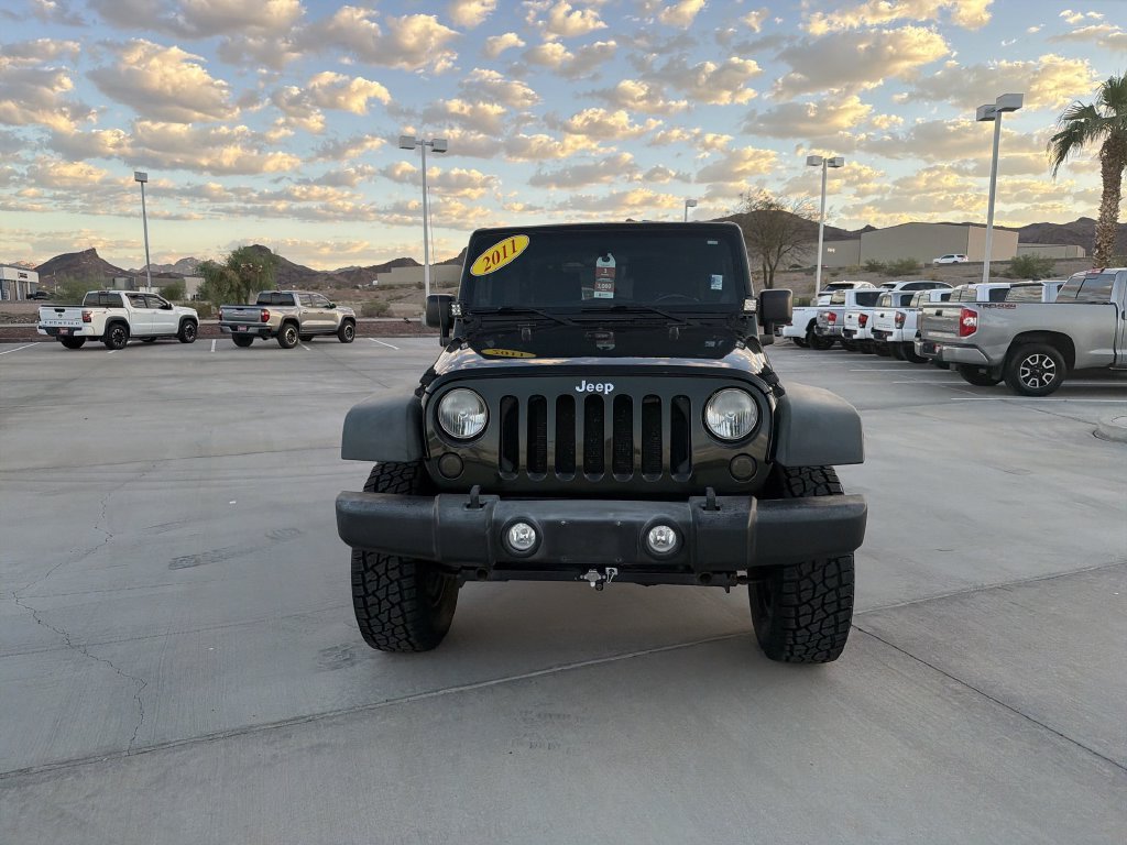 Used 2011 Jeep Wrangler Sport with VIN 1J4AA2D12BL597129 for sale in Lake Havasu City, AZ