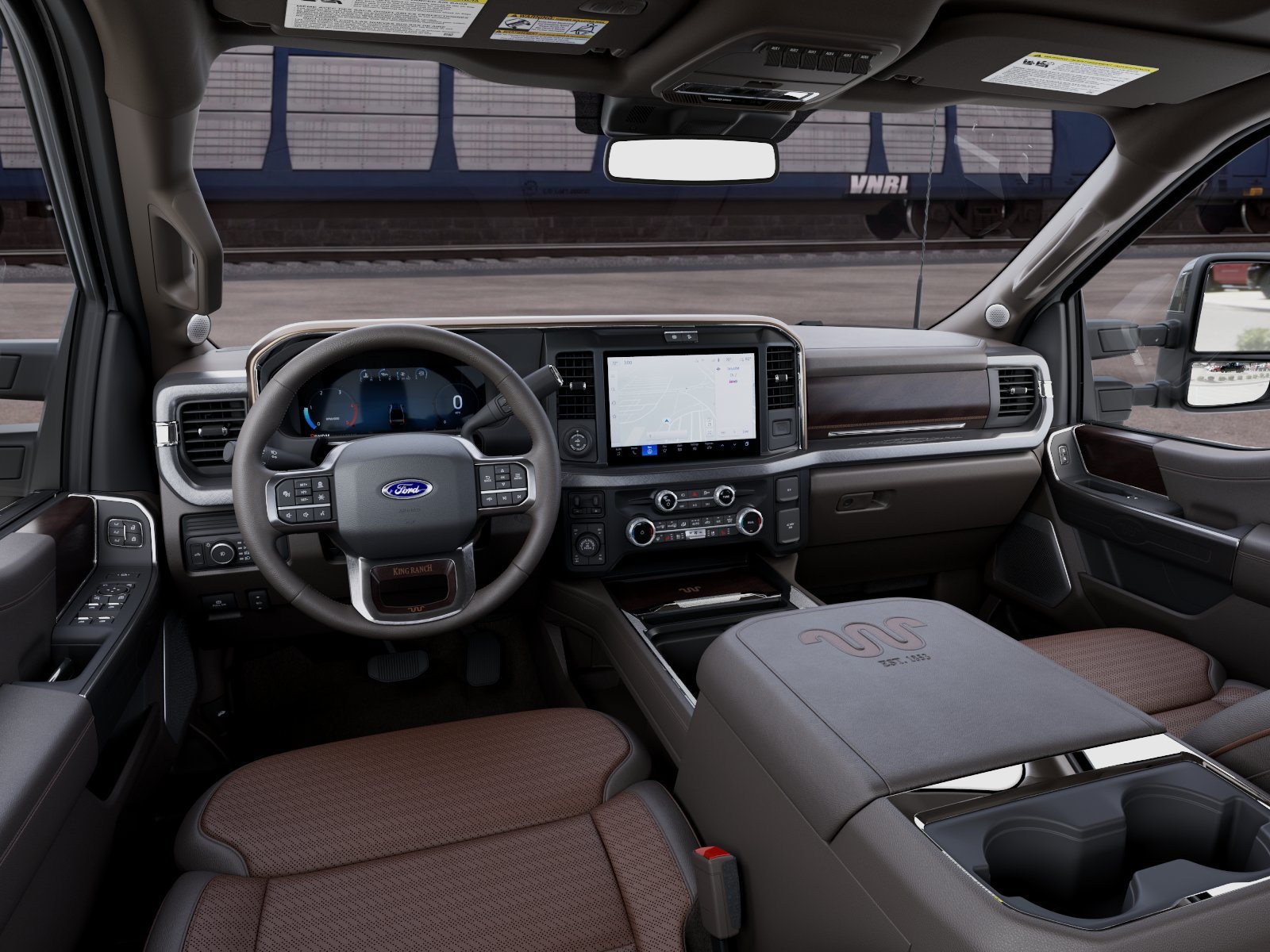 New 2027 Star White Metallic Tri-Coat Ford King Ranch image 9