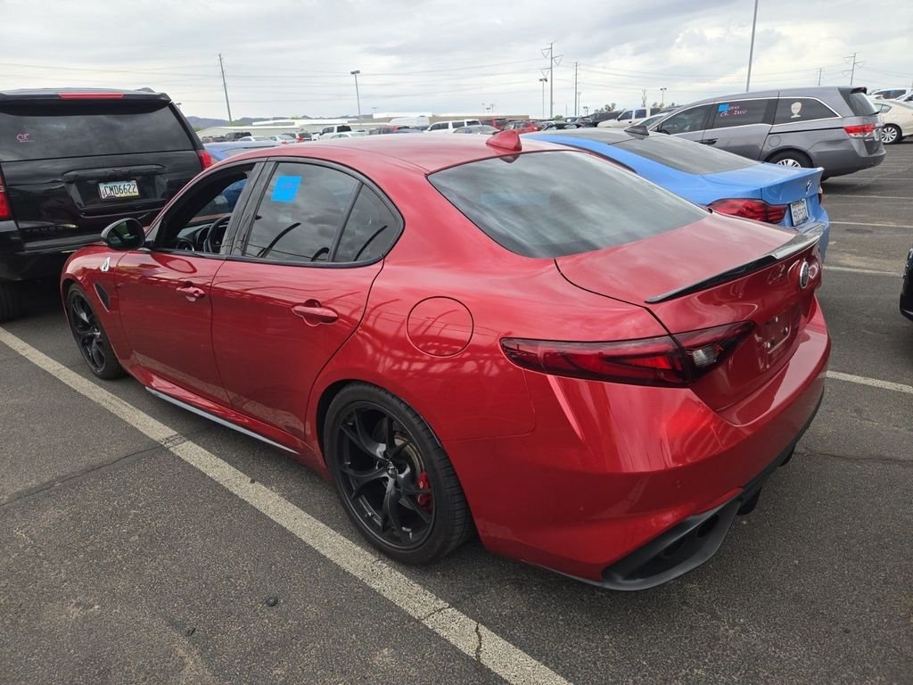 Used 2019 Red Alfa Romeo Quadrifoglio image 3