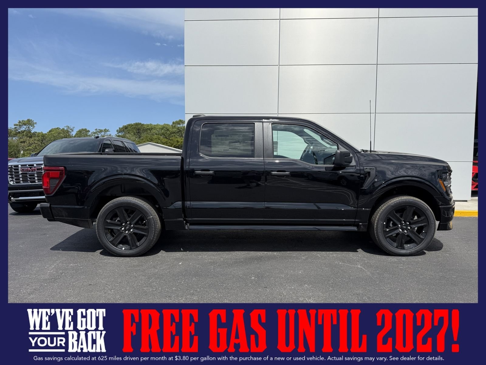 New 2026 Agate Black Metallic Ford STX image 3