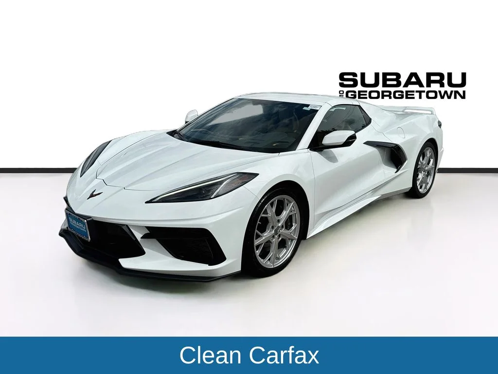Used 2020 White Chevrolet Stingray image 3