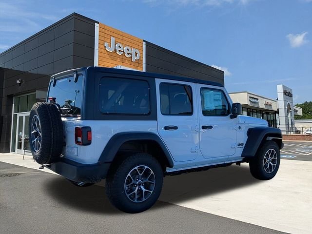 New 2026 Bright White Clear-Coat Exterior Paint Jeep Sport S image 12