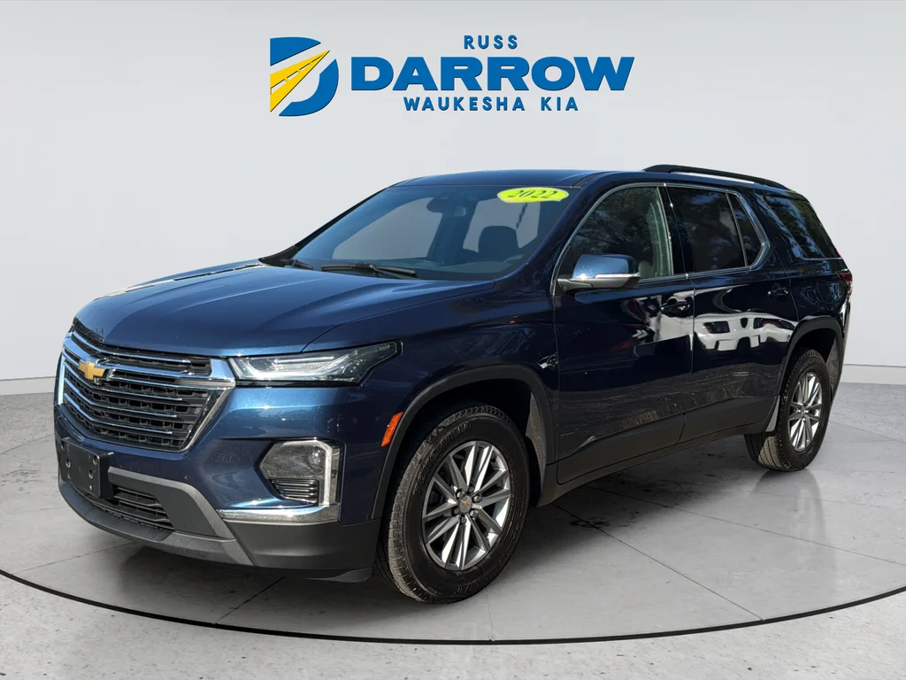 Used 2022 Blue Chevrolet LT image 1