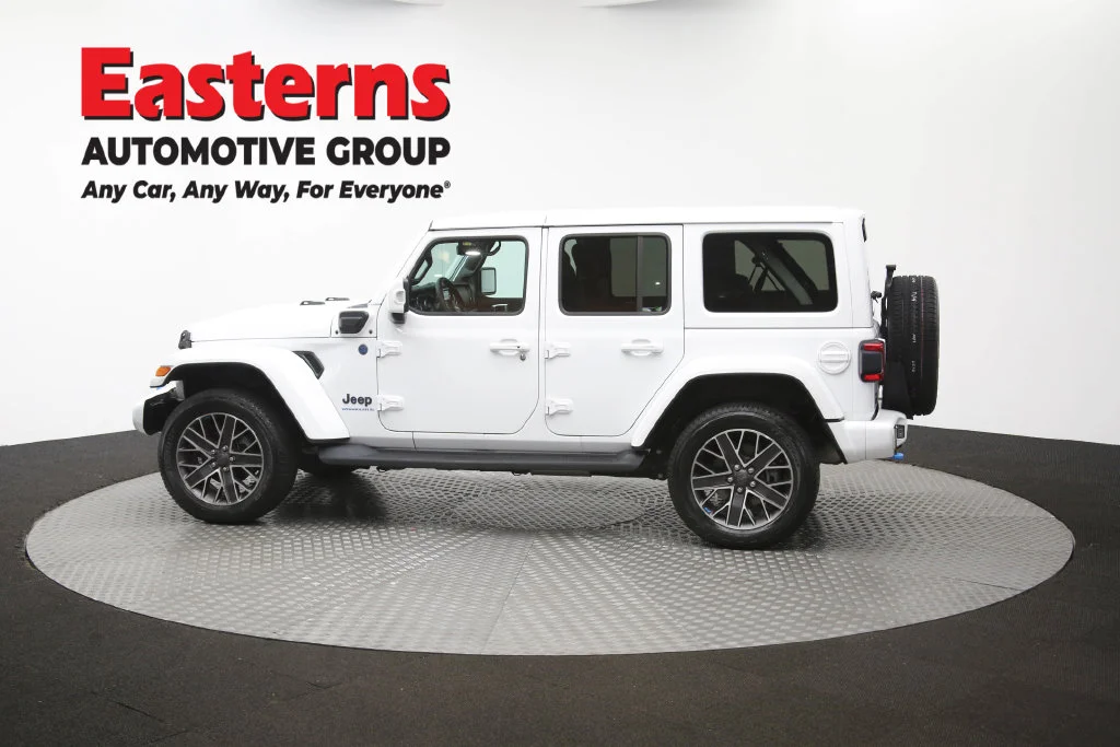Used 2023 White Jeep Sahara 4xe image 62