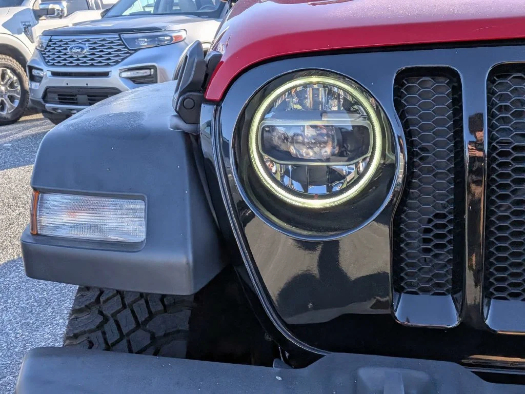 Used 2020 Red Clearcoat Jeep Unlimited Sport image 7
