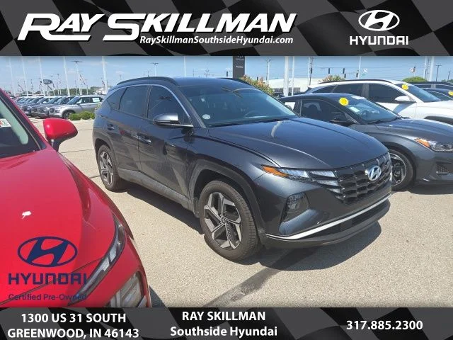 Used 2024 Dark Gray Metallic Hyundai SEL image 1