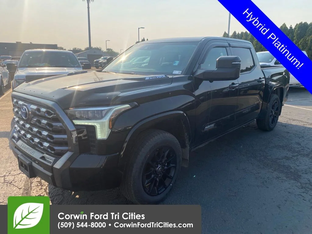 Used 2023 Midnight Black Metallic Toyota Platinum image 3