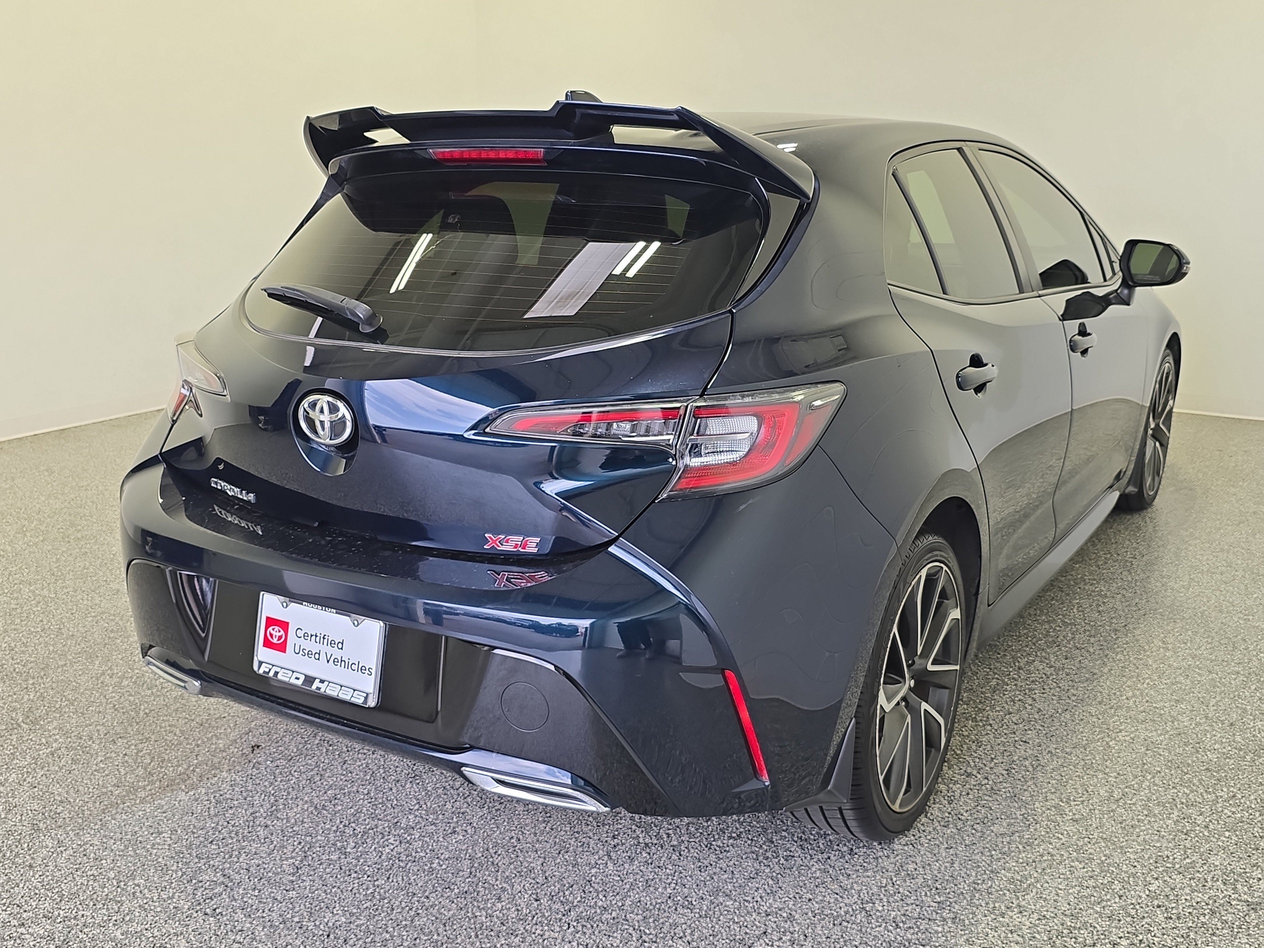 Certified Used 2021 Galactic Aqua Mica Toyota XSE image 5