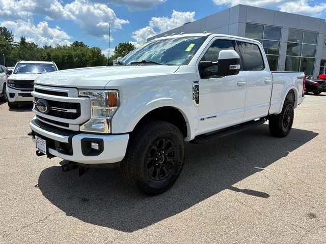 Used 2022 Oxford White Ford Lariat image 8