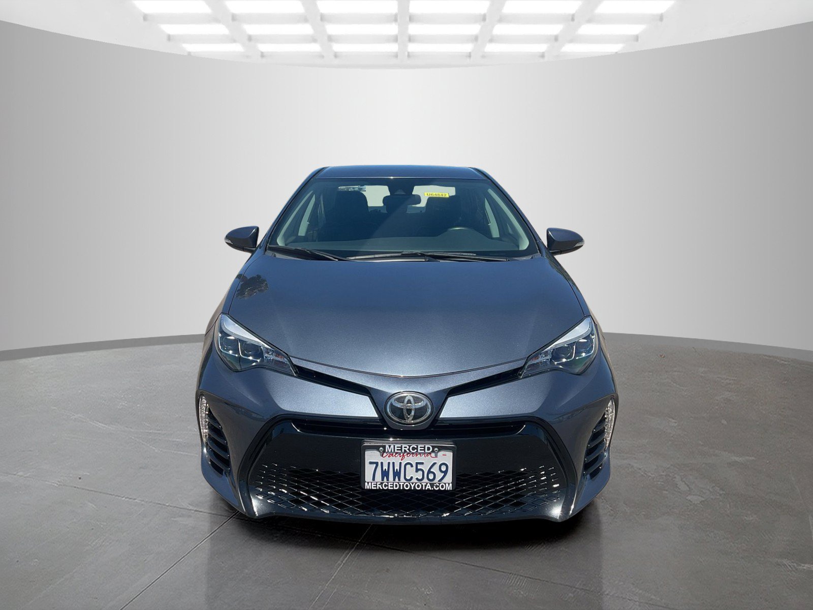 Certified Used 2017 Slate Metallic Toyota SE image 8