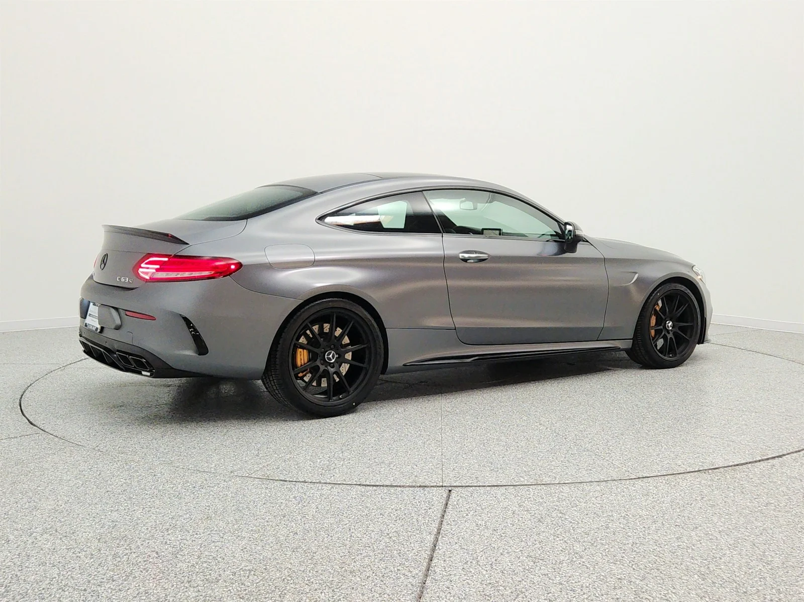 Used 2017 designo Selenite Grey Magno (Matte Finish) Mercedes-Benz AMG® C 63 S Coupe image 5