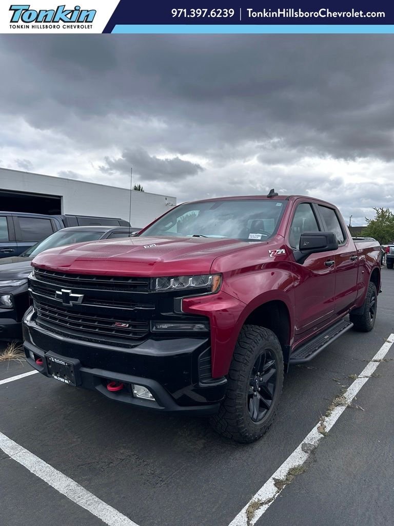 Used 2021 Cherry Red Tintcoat Chevrolet LT Trail Boss image 1