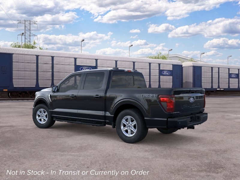 New 2026 Agate Black Metallic Ford XLT image 4