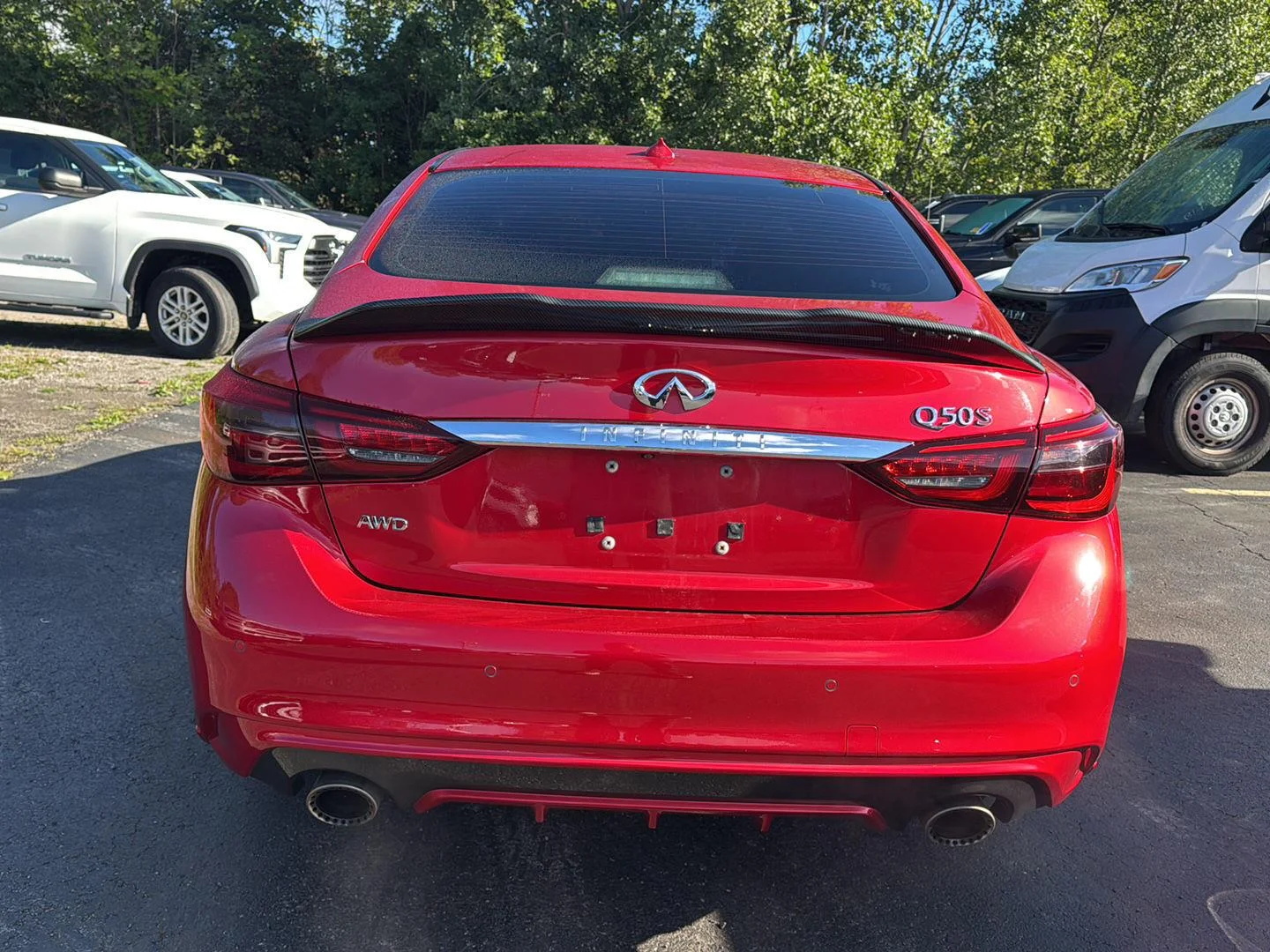 Used 2020 Dynamic Sunstone Red INFINITI RED SPORT 400 image 14