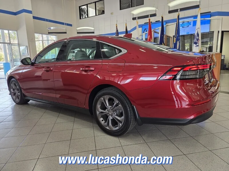 Used 2024 Red Honda EX CVT image 6