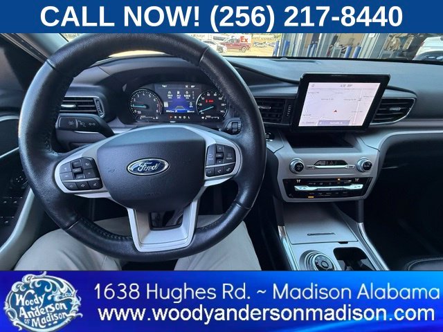 Used 2021 Infinite Blue Metallic Tinted Clearcoat Ford XLT image 9