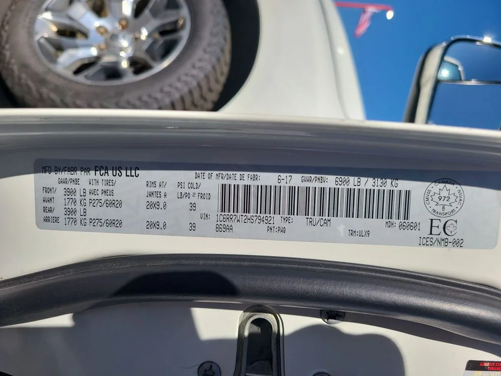 Used 2017 White Ram Limited image 46